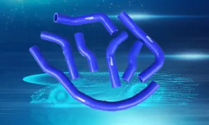 BLUE Silicone Radiator coolant Hose For Toyota MR2 SW20 3SGTE REV TURBO 93-99 - Foto 1 di 6