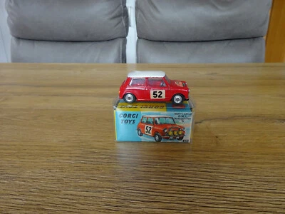 Corgi Toys 321 Mini Cooper S  'Monte Carlo 1965' in OVP 60er Jahre Corgi Rarität - Bild 1 von 4