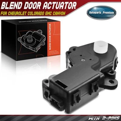 HVAC Heater A/C Blend Door Actuator for Chevrolet Colorado SSR GMC Pontiac 03-12 - Image 1 of 4