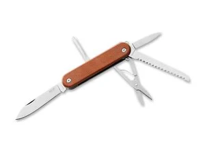 MKM Malga 5 MagnaCut Micarta Natural Taschenmesser Slipjoint Messer ✔️ 01CC163 - Bild 1 von 4