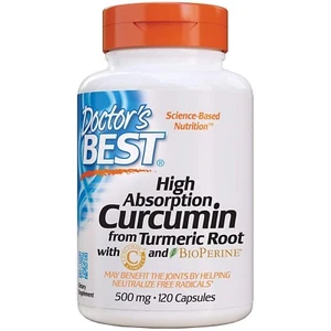 Doctor's Best DRB-00107 High Absorption Curcumin From Turmeric Root with C3 C... - Picture 1 of 12