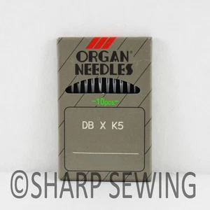 10 ORGAN TITANIUM DBXK5 #14 EMBROIDERY MACHINE NEEDLES fitsTajima, Barudan - Picture 1 of 1