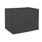 Universal Fit Dog Crate Cover with Side Windows, Pet Polyester Pet Kennel XS-XL