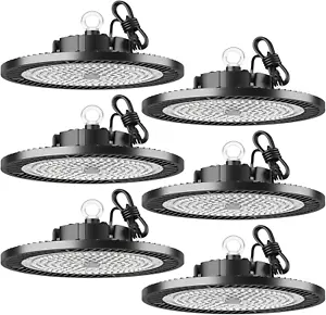UFO Led High Bay Light 150W 5000K Shop Lights 21000Lm Daylight with Plug, UFO Hi - Picture 1 of 12