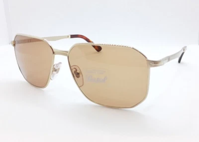 Gafas de sol para hombre PERSOL PO2461-S 1076/53 Morris doradas con lentes polares doradas 58 mm Foto 1 de 4