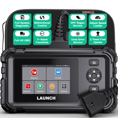 Herramienta de diagnóstico de camiones de alta resistencia sistema completo escáner OBD2 ajuste de límite de velocidad Foto 1 de 4