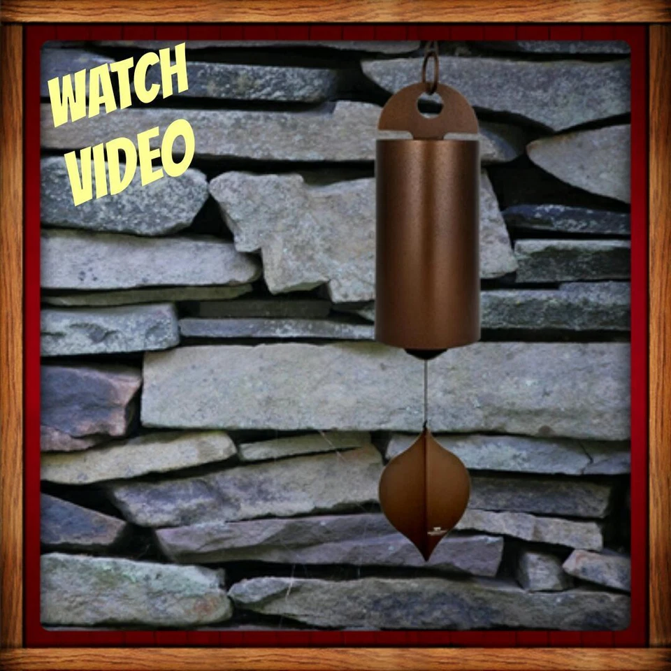 WOODSTOCK CHIMES HEROIC WINDBELL WND BELL ANTIQUE COPPER Medium OR Large CHOICE - Image 1 of 1