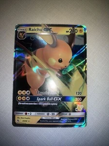 Raichu GX - 20/68 (#60 Pikachu Stamped) Promo Battle Academy Pokemon TCG - Picture 1 of 2