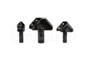 1/4, 1/2, 1-1/4" 82° Indexable Carbide Countersink Chamfering Set New #] - Picture 1 of 9