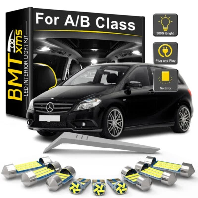 Kit de bombillas LED interiores para Mercedes Benz Clase A B W168 W169 W176 W245 W246 Foto 1 de 4