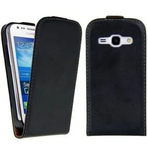 Sony Xperia U ST25i Black Case Vertical Flip Down Cover - Picture 1 of 1