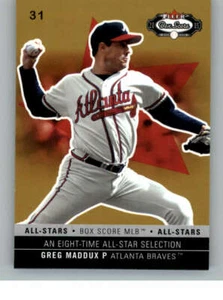 2003 Fleer Box Score #164 Greg Maddux AS (ref 134372) - Picture 1 of 2