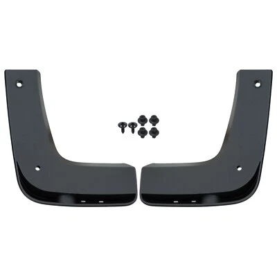 OEM NEW Rear Splash Guards Mud Flaps Black 2017-2018 Kia Niro G5F46-AK100 - Image 1 of 4