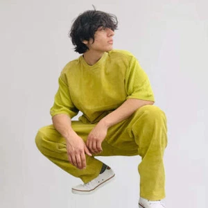 Men's Davoucci Avocado Suede Sweater or Pants NWT - Picture 1 of 11