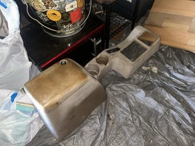 Jeep Wrangler TJ 1997 1998 1999 2000 2001 2002 OEM consola central bronceada 1 pieza Foto 1 de 4