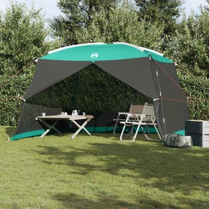 Zelt Sea Green Polyester 380x380x225 cm wasserdicht UV beständig Camping Pavillons - Bild 1 von 10