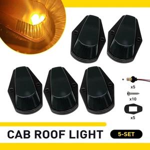 LED Amber Roof Cab Marker Lamp Light Running For 1973-1997 Ford F-150 F-250 SD - Picture 1 of 16