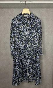 Maison Hotel Maxikleid LInternational sehr guter Zustand blau, Baumwolle Gr. S - Bild 1 von 8