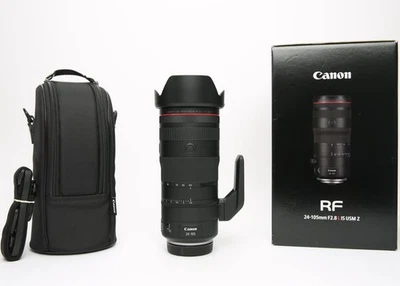 Canon RF 24-105mm f/2.8 L IS USM Z Lens RF-Mount Multiuse Zoom Full-Frame Format - Image 1 of 4