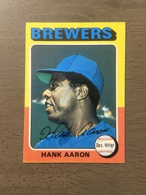 Topps Baseball 1975 #601-660 casi nuevo/casi nuevo completa tu conjunto envío gratuito Foto 1 de 3