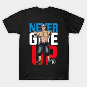 WWE John Cena Never Give Up T-Shirt schwarz - Bild 1 von 4