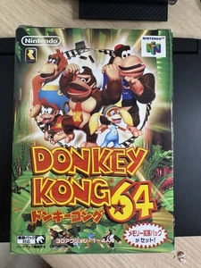 Nintendo 64 Donkey Kong 64 con paquete de expansión caja completa manual N64 - Imagen 1 de 2