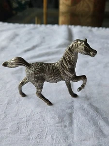 White Metal Horse Figurine - Picture 1 of 7