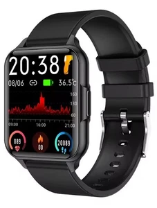 Smart Watch Men Women Fitness Tracker Blood Pressure Heart Rate Sport Watches UK - Picture 1 of 4
