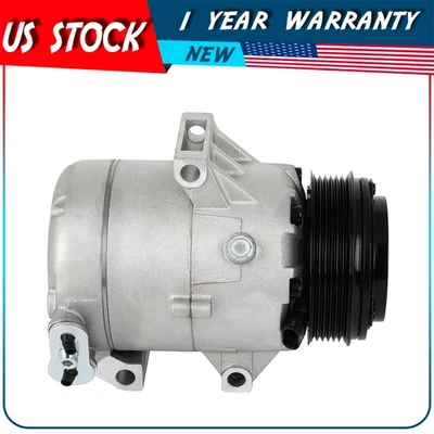 Compresor de aire acondicionado para Chevrolet Malibu 3,5 L Pontiac G6 2004 2005 2006 Foto 1 de 4