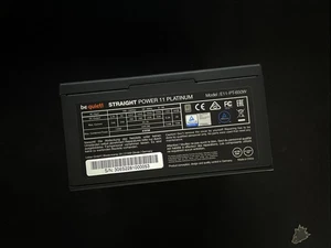 Bądź cichy! Zasilacz 650 Watt Platinum Straight Power 11 PSU E11-PT-650W Gaming PC - Zdjęcie 1 z 6