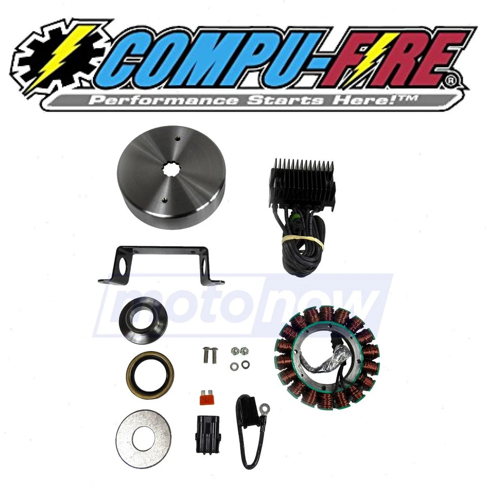 Compu-Fire 40A 3-Phase Charging System for 1986-1991 Harley Davidson FXR gm Foto 1 de 4