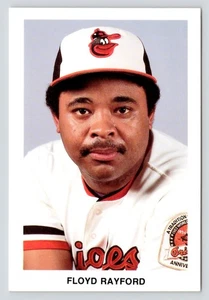 Vintage MLB - Floyd Rayford Baltimore Orioles Baseball Unposted Postcard - Picture 1 of 2