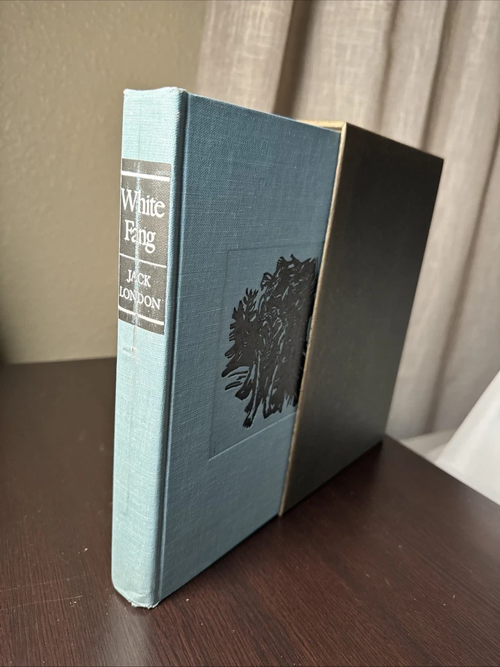 White Fang |  by Jack London | 1973 | Heritage Press | HC Slipcase | Sandglass Foto 1 de 4