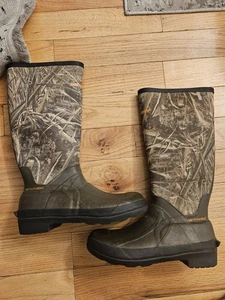 GAME WINNER SCENT FREE 400g THINSULATE ULTRA  INSULATION CAMO BOOTS SIZE 7 MEN  - Picture 1 of 19