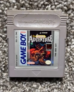The Castlevania Adventure (Nintendo Game Boy, 1989) Tested AUTHENTIC GAMEBOY - Picture 1 of 2
