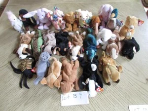 LOT OF 24 HARD TO FIND TY BEANIE BABIES  - EXC - LOT B9 - Picture 1 of 1