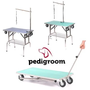 Dog Grooming Table With Arm & Noose by Pedigroom Portable Mobile Show Use - Picture 1 of 4