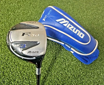 Mizuno F-50 3 Wood 15*  /  RH / Regular Graphite ~43.5" / HC / NEW GRIP / jd6739 - Image 1 of 4