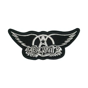 Aerosmith Rock band  Patch,  Applique, Fabric, Iron Stick On/ Sewing Patch - Picture 1 of 1