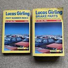 Catalogues de pièces de frein Lucas Girling 1990 