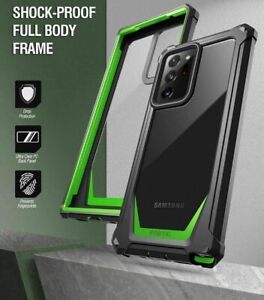 For Samsung Galaxy Note 20 Ultra Phone Case Hybrid Bumper Shockproof Cover Green