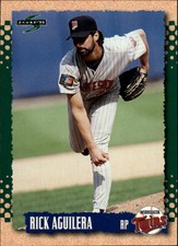 1995 Score Minnesota Twins Baseball Card #122 Rick Aguilera