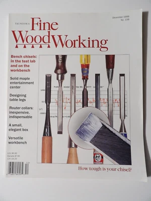 Taunton Fine Wood Working Magazine December 1999 Home Building DIY How To Foto 1 de 2