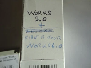 Microsoft Works 2.0 pour Windows 95 format disquettes - Photo 1/4