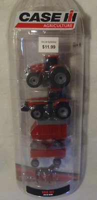 ERTL Diecast Case IH Agriculture 5 Pack Silo Set - Image 1 of 2