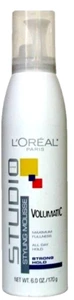 L'OREAL STUDIO LINE VOLUMATIC STYLING MOUSSE MAXIMUM FULLNESS STRONG HOLD 6oz - Picture 1 of 2