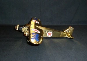 Wings of Texaco 1927 Ford Tri-Motored Monoplane Die Cast Gold Bank NIB - Picture 1 of 5