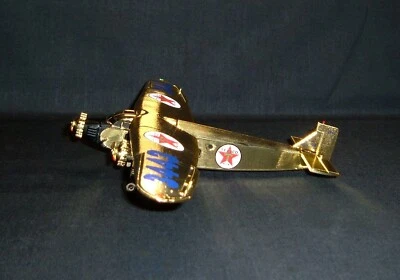 Wings of Texaco 1927 Ford Tri-Motored Monoplane Die Cast Gold Bank NIB - Image 1 of 4