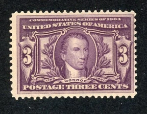 US 325 MH 3c violet F/VF - Picture 1 of 1