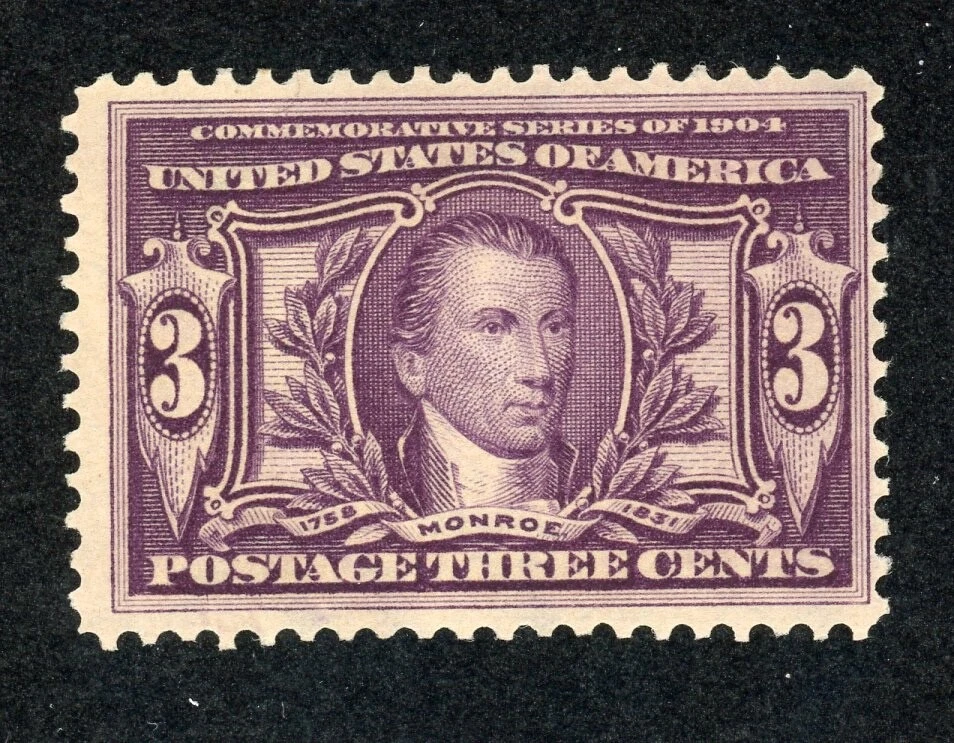 US 325 MH 3c violet F/VF - Image 1 of 1